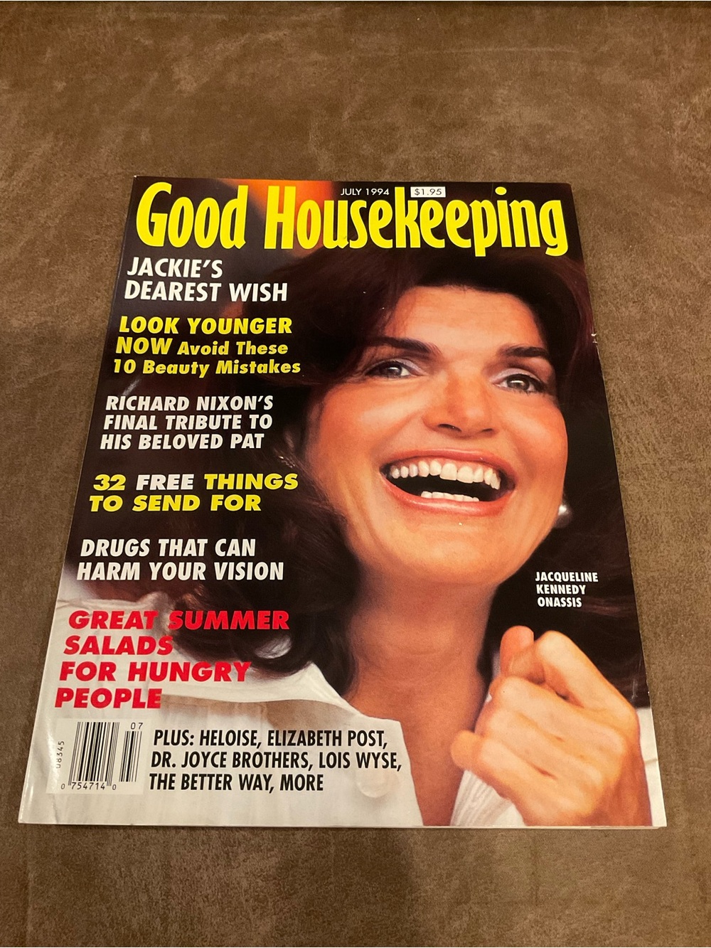 Jackie Kennedy Onassis Good Housekeeping Magazine
